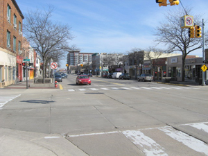 Looking North on Main Street